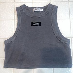 MAYFAIR THE LABEL GREY TANK